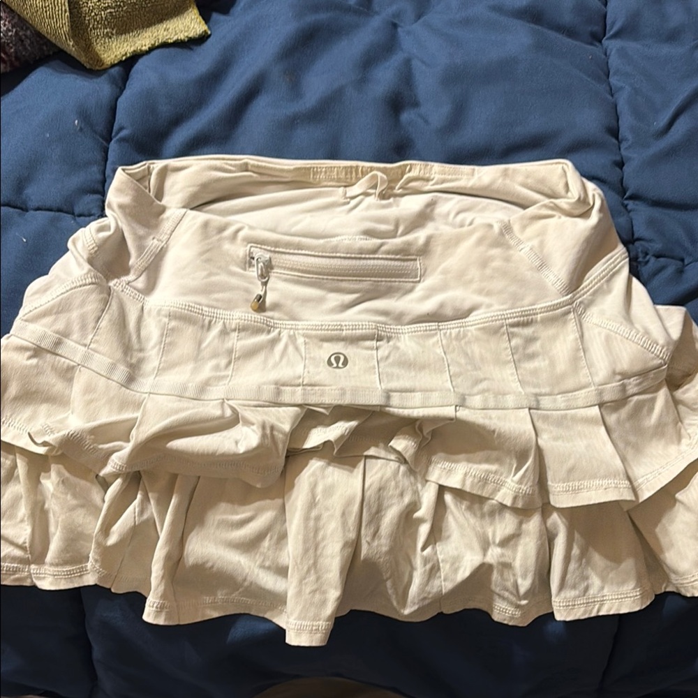 lululemon athletica Cream Skirt